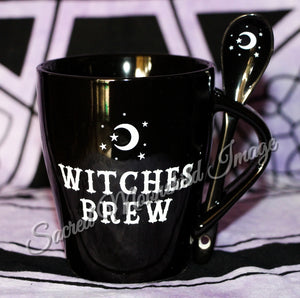 Witches Brew Mug And Spoon Set