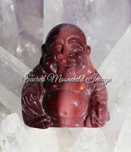 Mookaite Buddha Carving