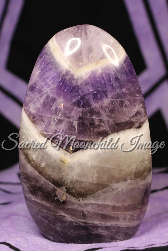 Chevron Amethyst Freeform