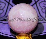 Rose Quartz Crystal Sphere