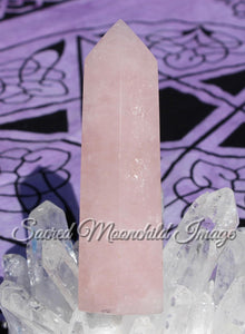 Rose Quartz Large Tower