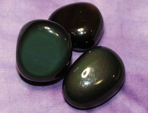 Rainbow Obsidian Crystal Tumble