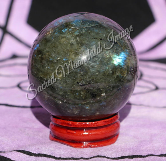 Labradorite Crystal Sphere