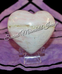 Mangano Calcite Heart