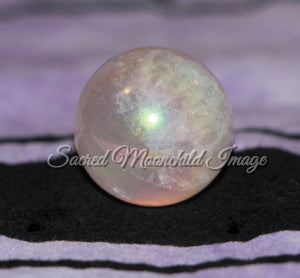 Aura Rose Quartz Crystal Sphere