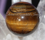 Tiger Eye Crystal Sphere