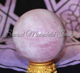 Rose Quartz Crystal Sphere