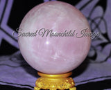 Rose Quartz Crystal Sphere