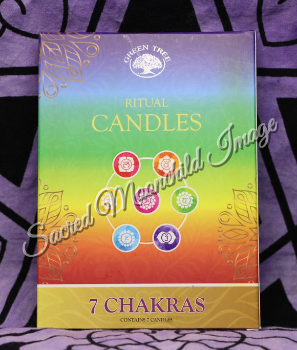Chakra Magic Spell Wish Candles