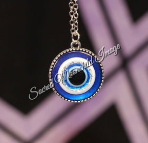 Blue Evil Eye Protection Necklace