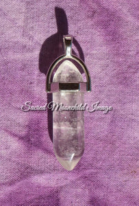 Clear Quartz Point Pendant