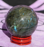 Labradorite Crystal Sphere