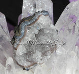 Smokey Grey Amethyst Cluster