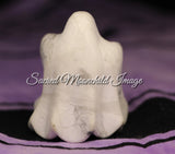 Howlite Ghost Carving