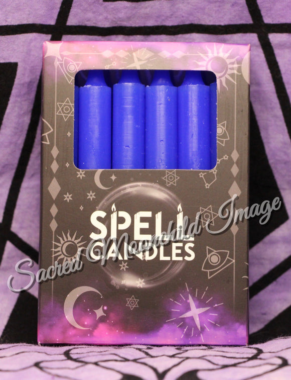 Magic Spell Wish Candles Trust Blue