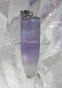 Fluorite Bullet Shape Pendant