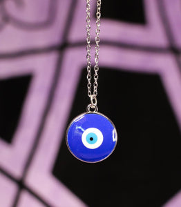 Blue Evil Eye Protection Necklace