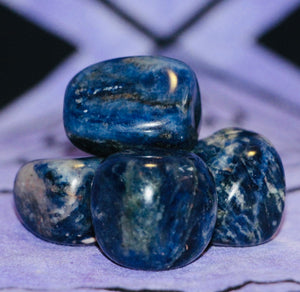 Sodalite Crystal Tumble