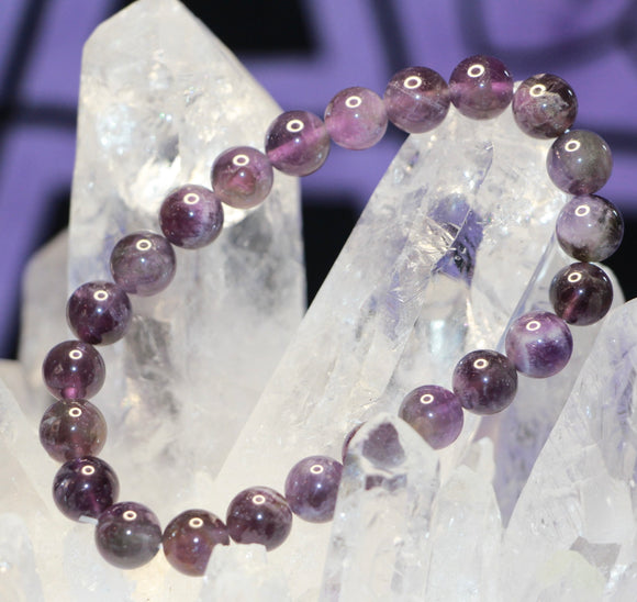 Amethyst Bead Bracelet