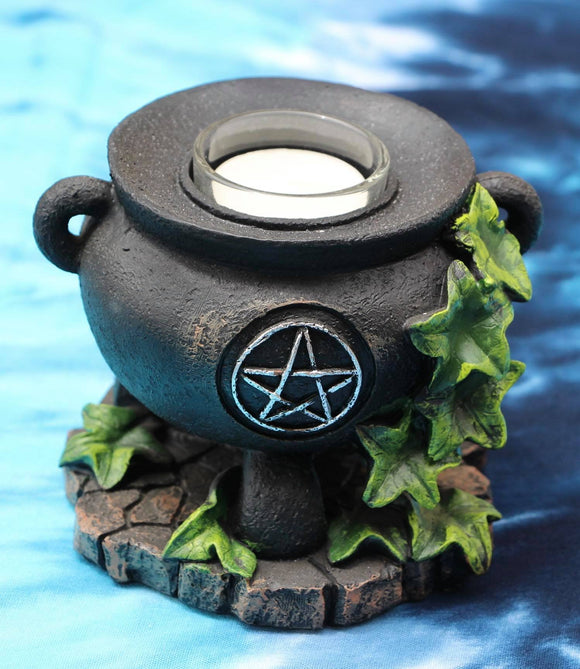 Cauldron Tealight Candle Holder