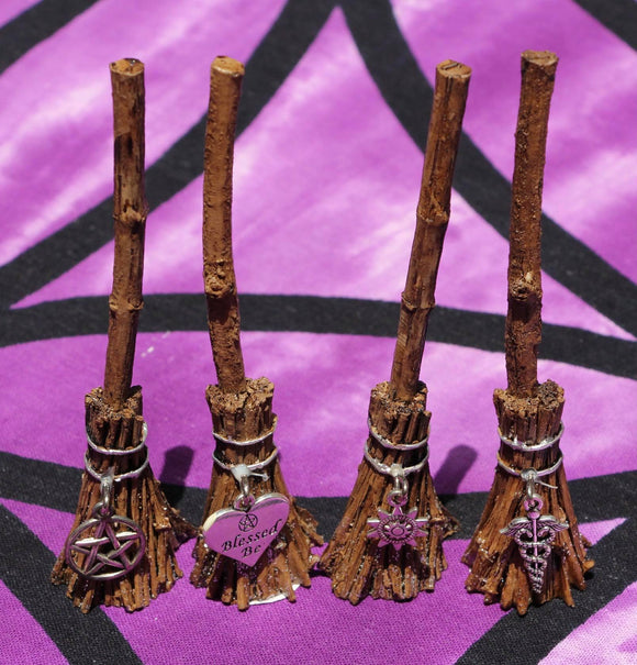 Mini Witches Broom Ornament