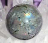Purple Labradorite Crystal Sphere