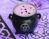 Pentagram Cauldron Incense Cone Holder