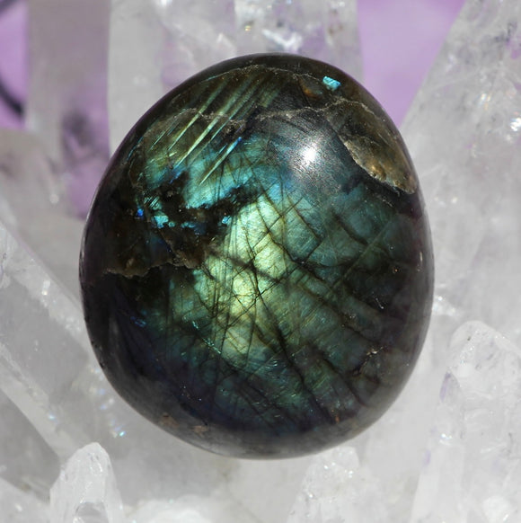 Labradorite Crystal Palmstone