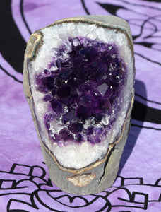 Brazilian Amethyst Cluster Cave