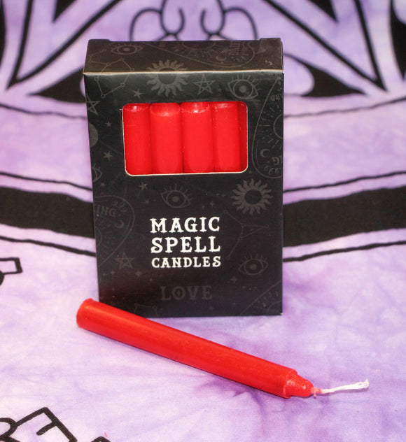 Red Love Spell Candles