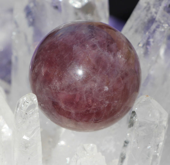 Lavender Rose Quartz Sphere