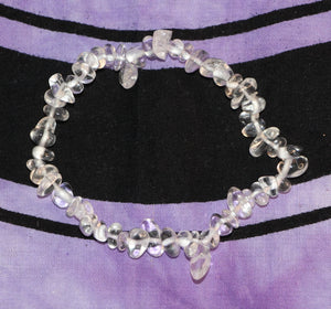 Clear Quartz Chip Bracelet