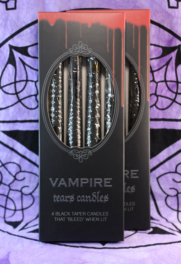 Vampire Tears Tapered Candles 4 Pack